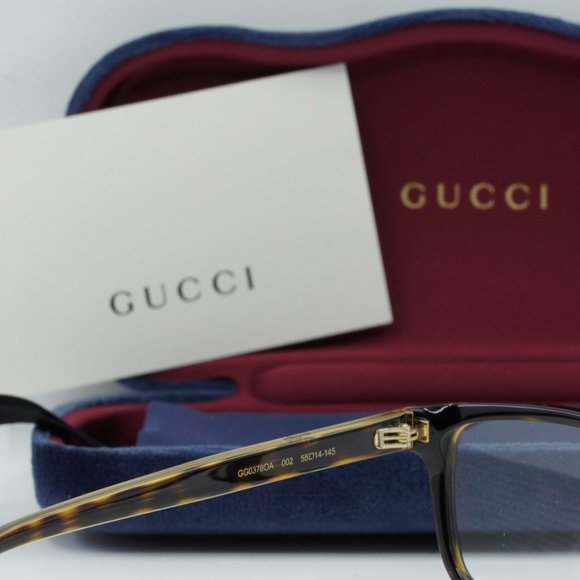 FINAL PRIVE NEW GUCCI GG0378OA 002 EYEGLASSES - Picture 7 of 8